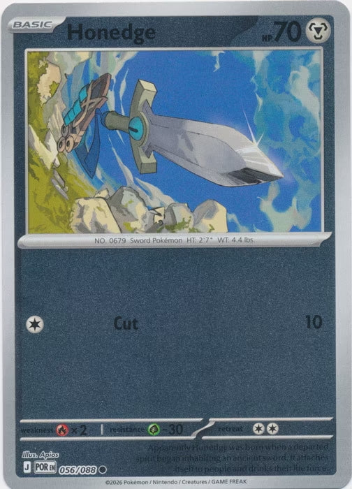 Perfect Order Honedge #056 reverse holo